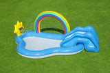 Bestway 53092 Rainbow shine pool and paly center amusement park equipment 2.57m x 1.45m x 91cm