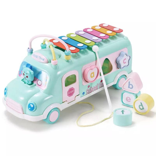 HUANGER BRAND SHAPES BUS W/XYLOPHONE