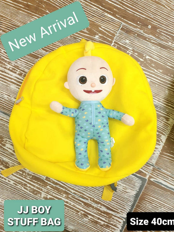 J J Boy Stuff Bag Yellow