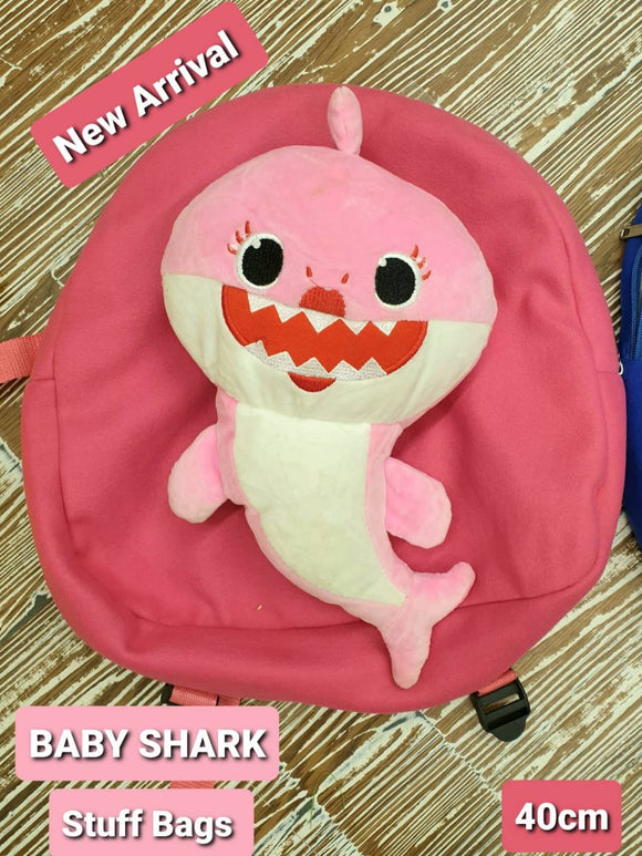 Baby Shark Stuff Bag Pink